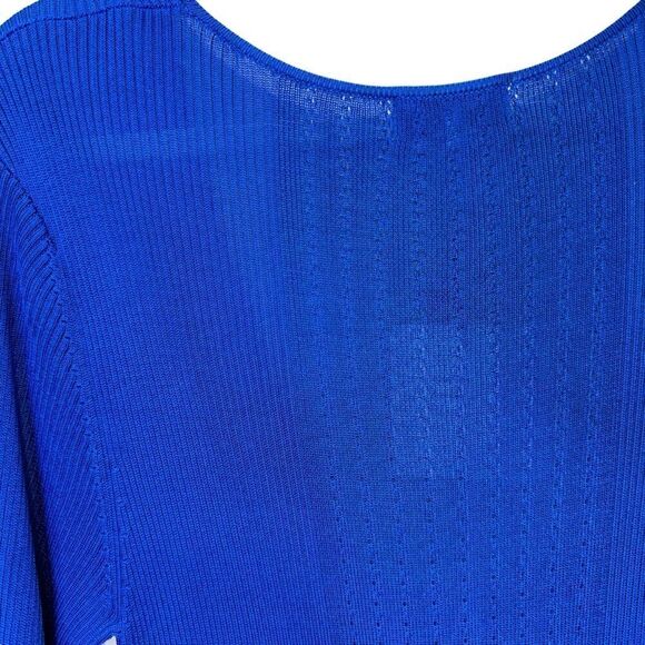 NEW Auteur Stevie Maxi Dress in Cobalt Blue XL Revolve Rib Knit - Picture 7 of 12